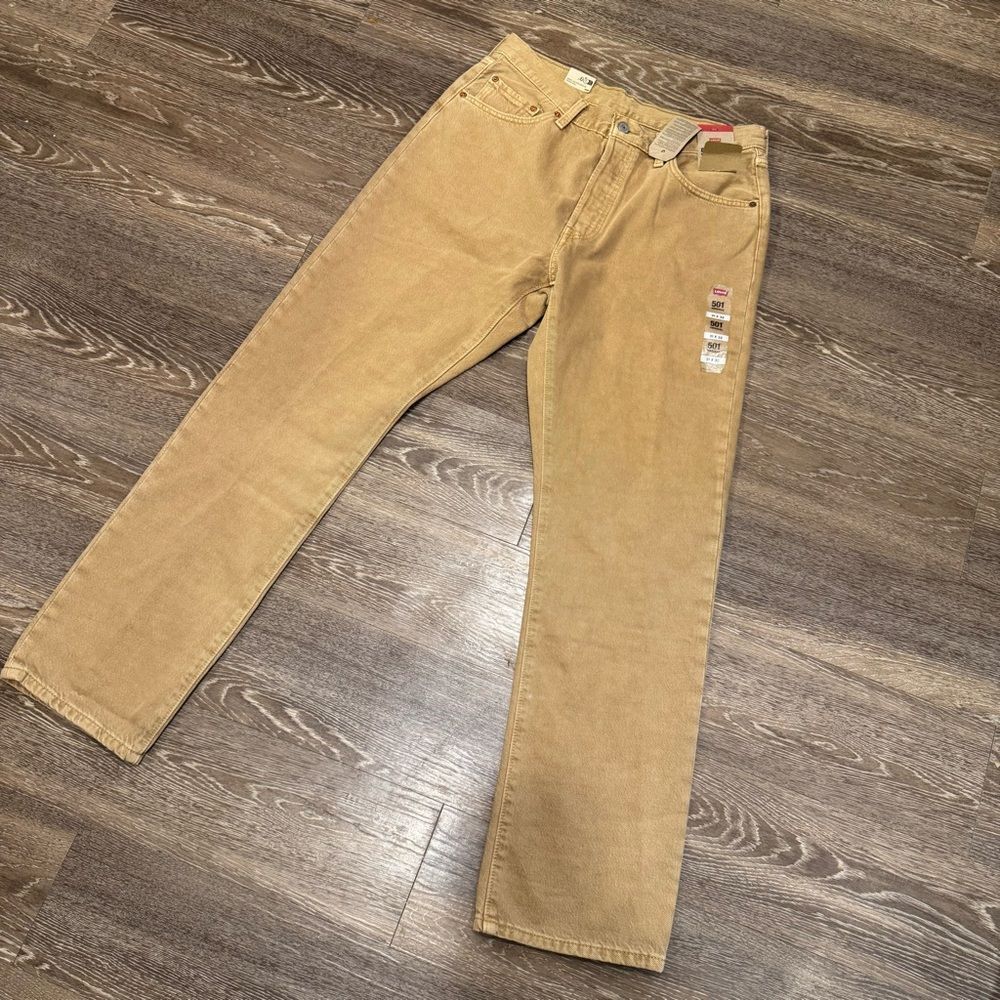 Levi's 501 original fit high rise button fly jeans